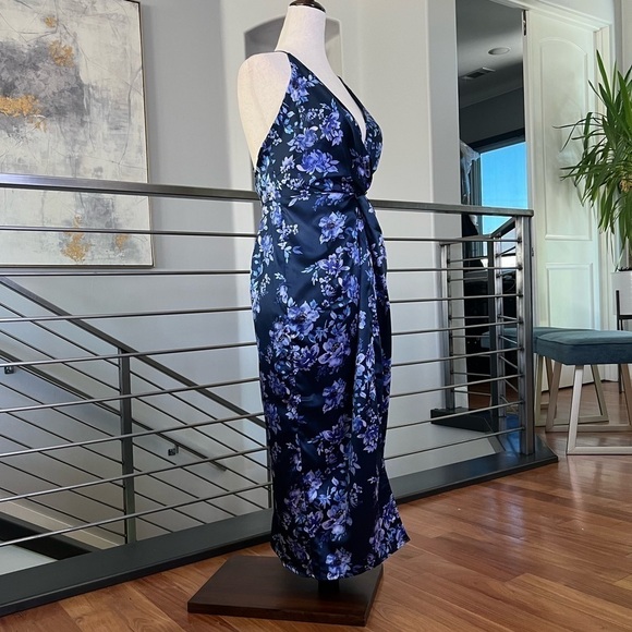 Majorelle Haylee Midi Dress in Rainwater Blue - Picture 6 of 14